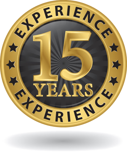 15 Years Experience